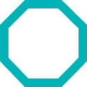 Octagonal tube icon